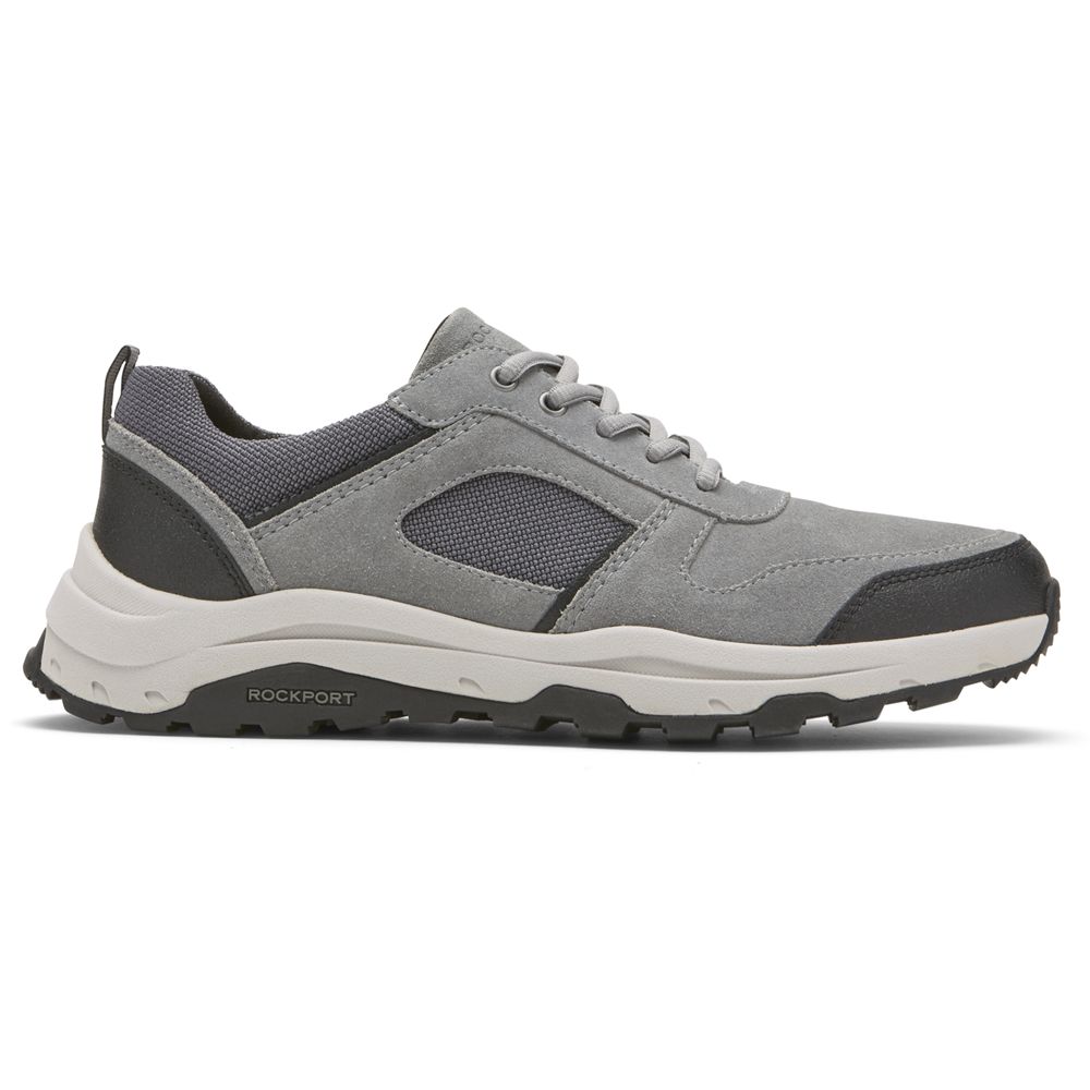 Rockport Xcs Birchfield Ubal Trekker - Mens Walking Shoes - Grey - NZ (ISA-376195)